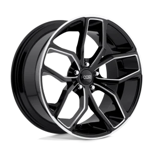 Foose – F150 OUTCAST – Black – 20″x8.5″ 35mm – Summer Wheels – F150208521+35